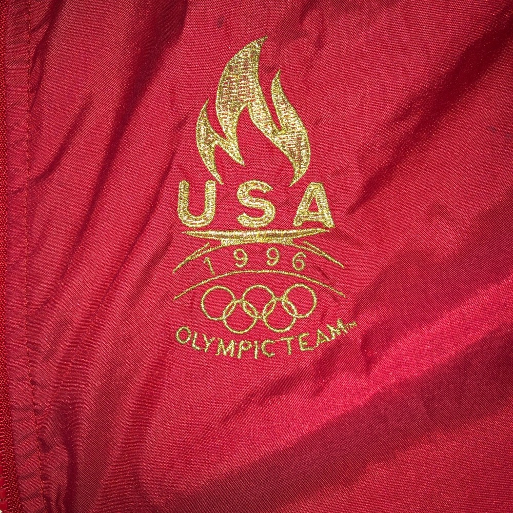 Vintage 1996 Olympic champion jacket